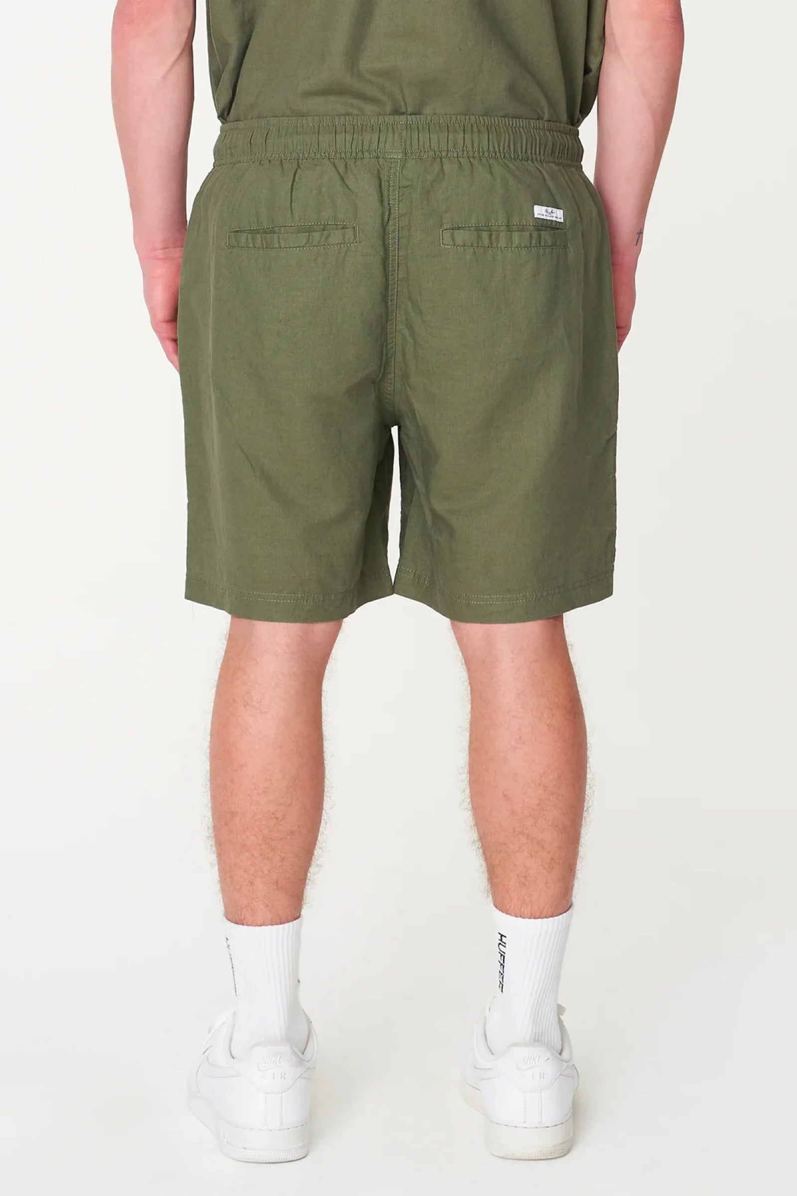 HUFFER // Lin-In Relax Short KHAKI