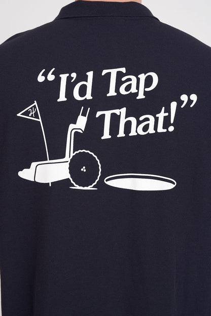 HUFFER GOLF // Par Polo Tap That NAVY