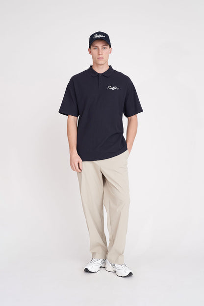 HUFFER GOLF // Par Polo Tap That NAVY