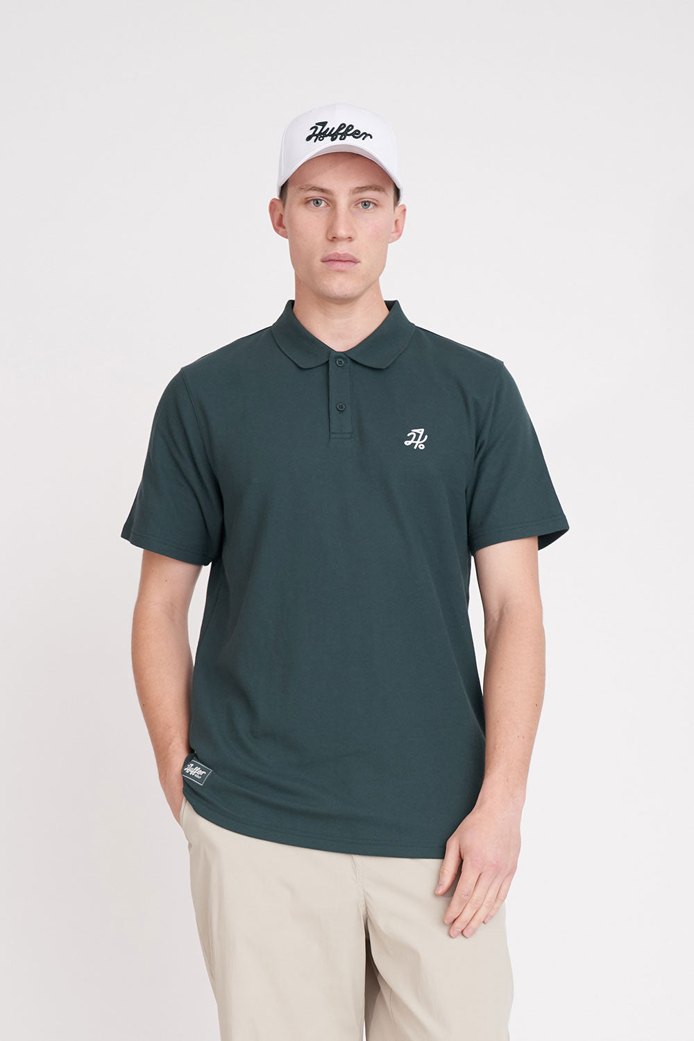 HUFFER GOLF // Classic Polo GOLF GREEN