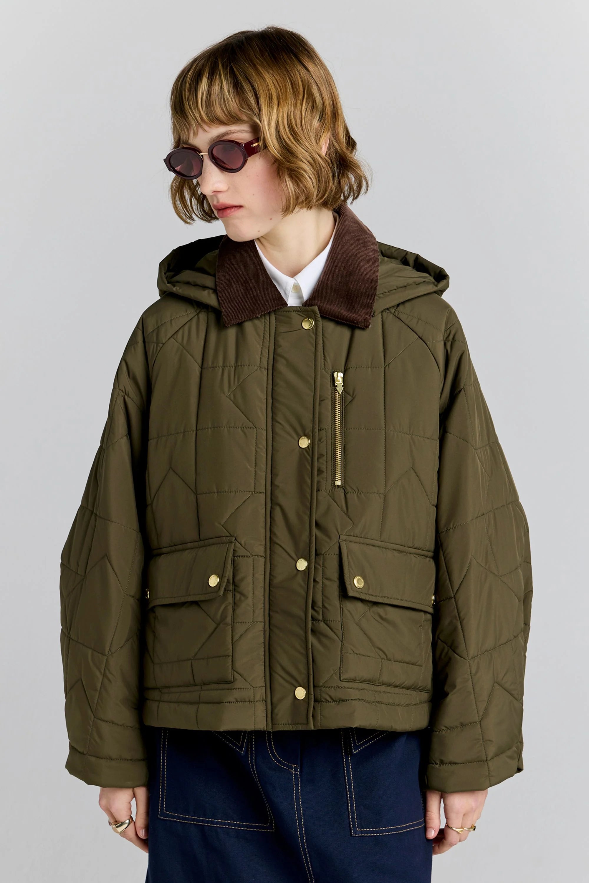 KAREN WALKER // Harvest Jacket DARK OLIVE