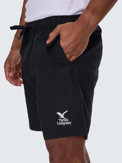 THRILLS // Haven Volley Short BLACK