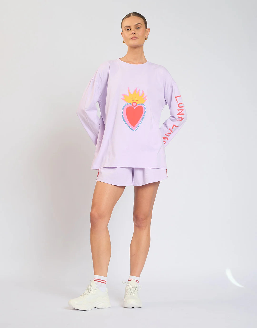LUNA LANE // Hearts on Fire Long Sleeve