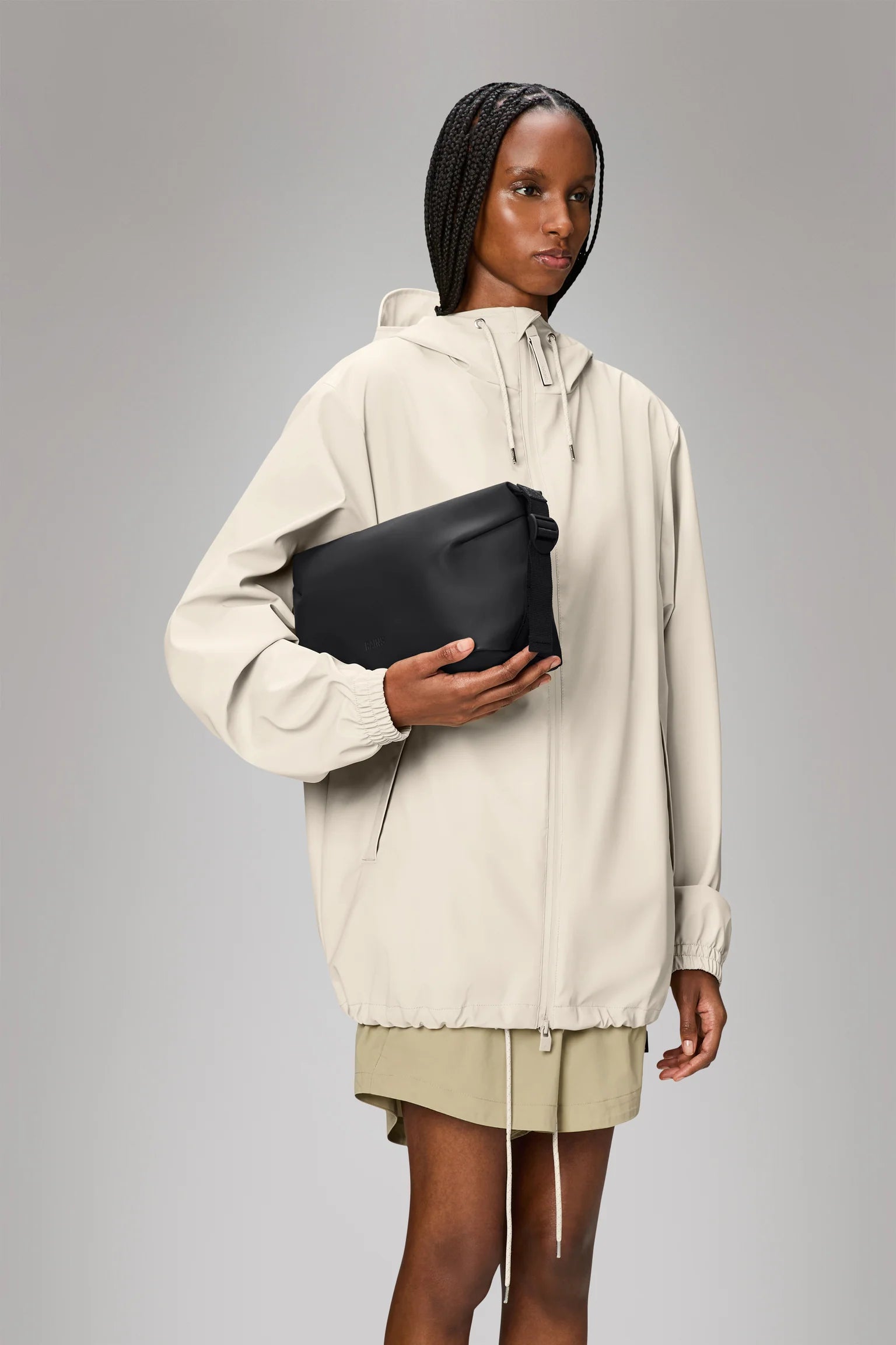 RAINS // Hilo Wash Bag BLACK