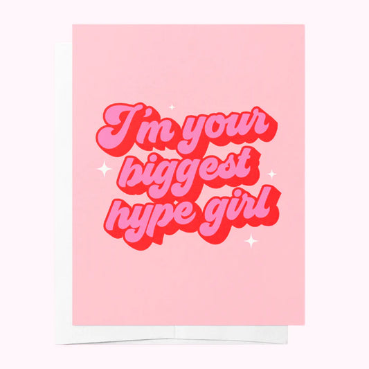 BAD ON PAPER // Hype Girl PINK CARD