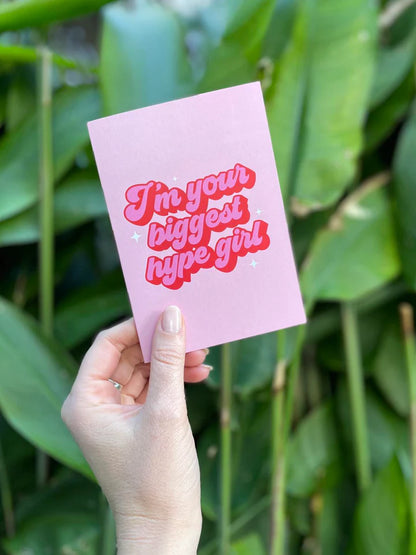 BAD ON PAPER // Hype Girl PINK CARD