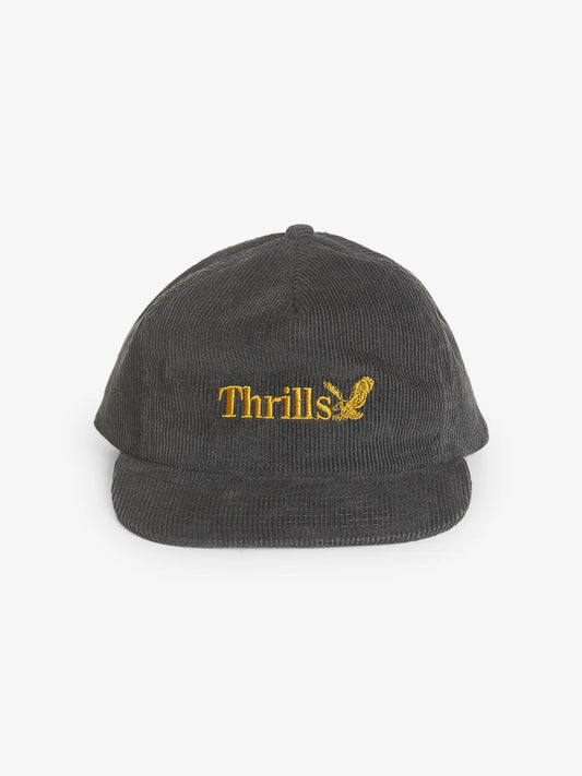 THRILLS // Workwear 5 Panel Cap DARK CHARCOAL