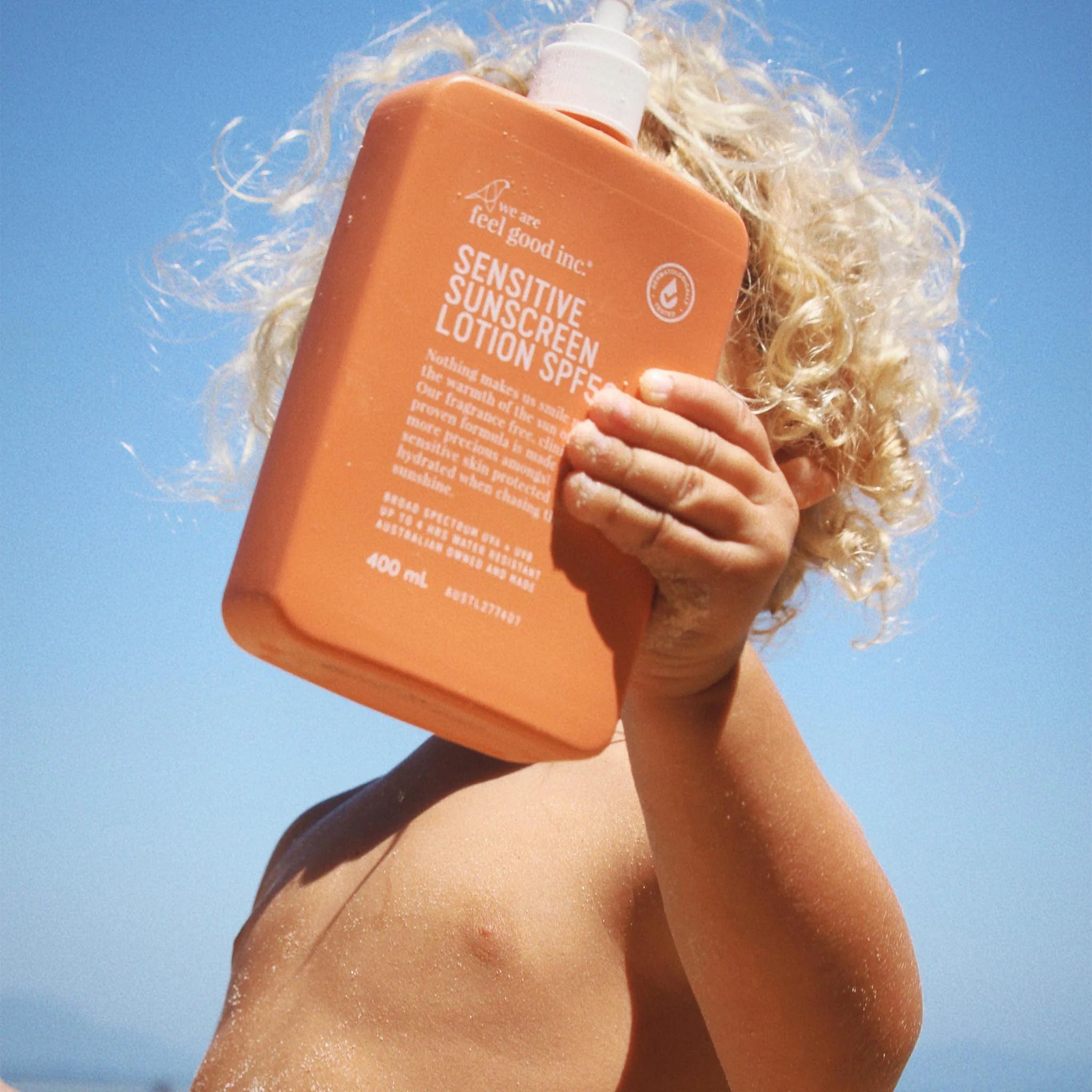 WAFG // Sensitive Sunscreen Lotion SPF 50+