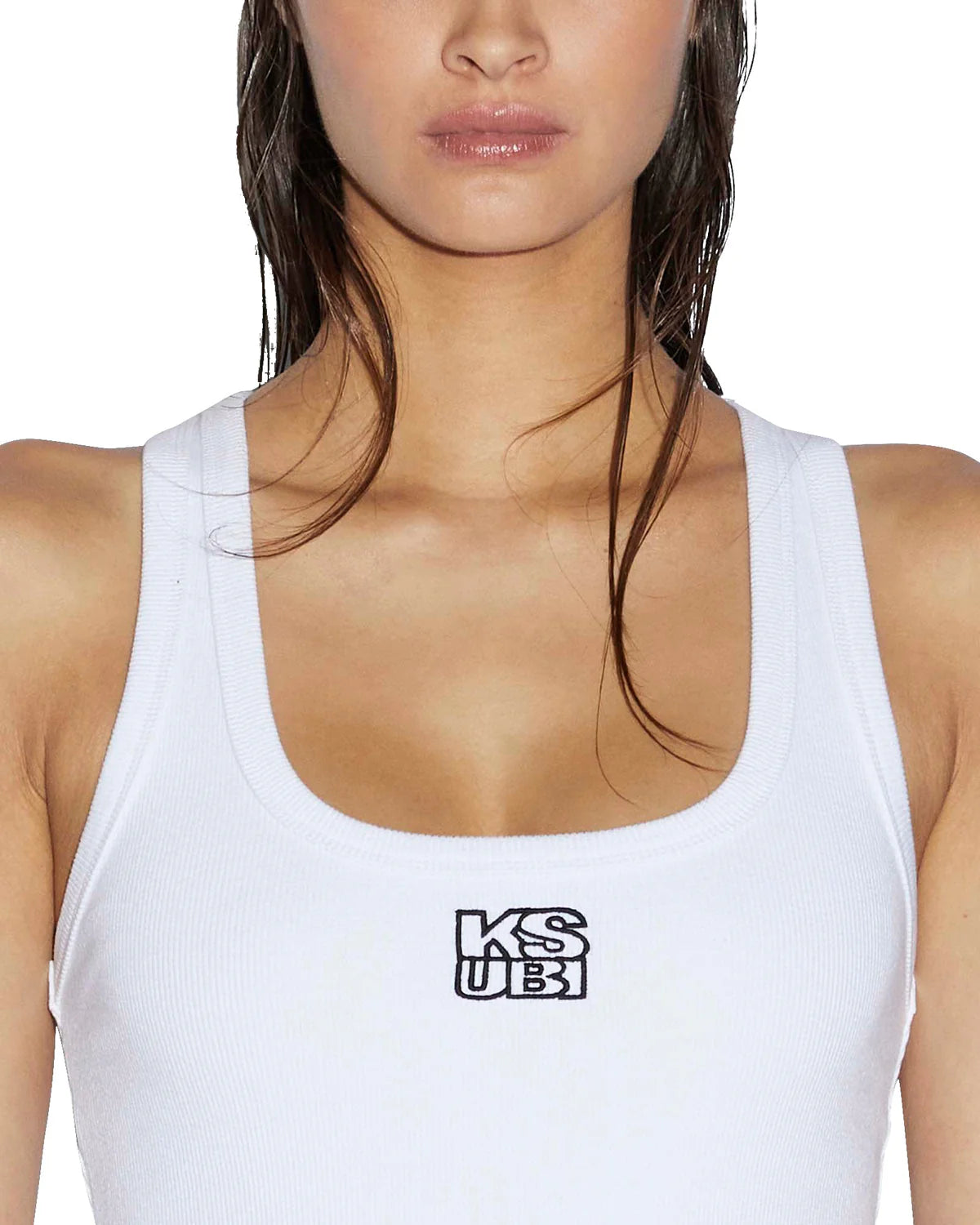 KSUBI // Stacked Origin Tank WHITE