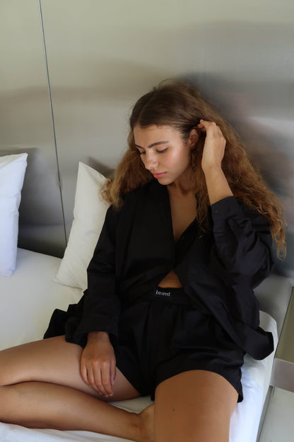 BEIGED // Willa Shirt BLACK