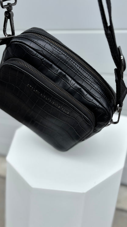 PRE-LOVED // STOLEN Task Force Bag BLACK CROC