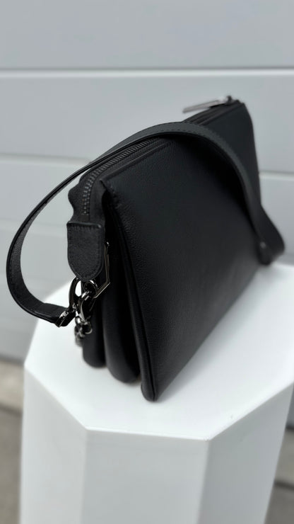 PRE-LOVED // FEDERATION Compartments Bag BLACK