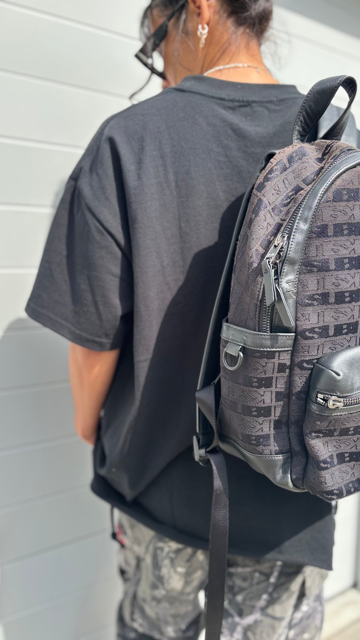 PRE-LOVED // KSUBI Backpack BLACK