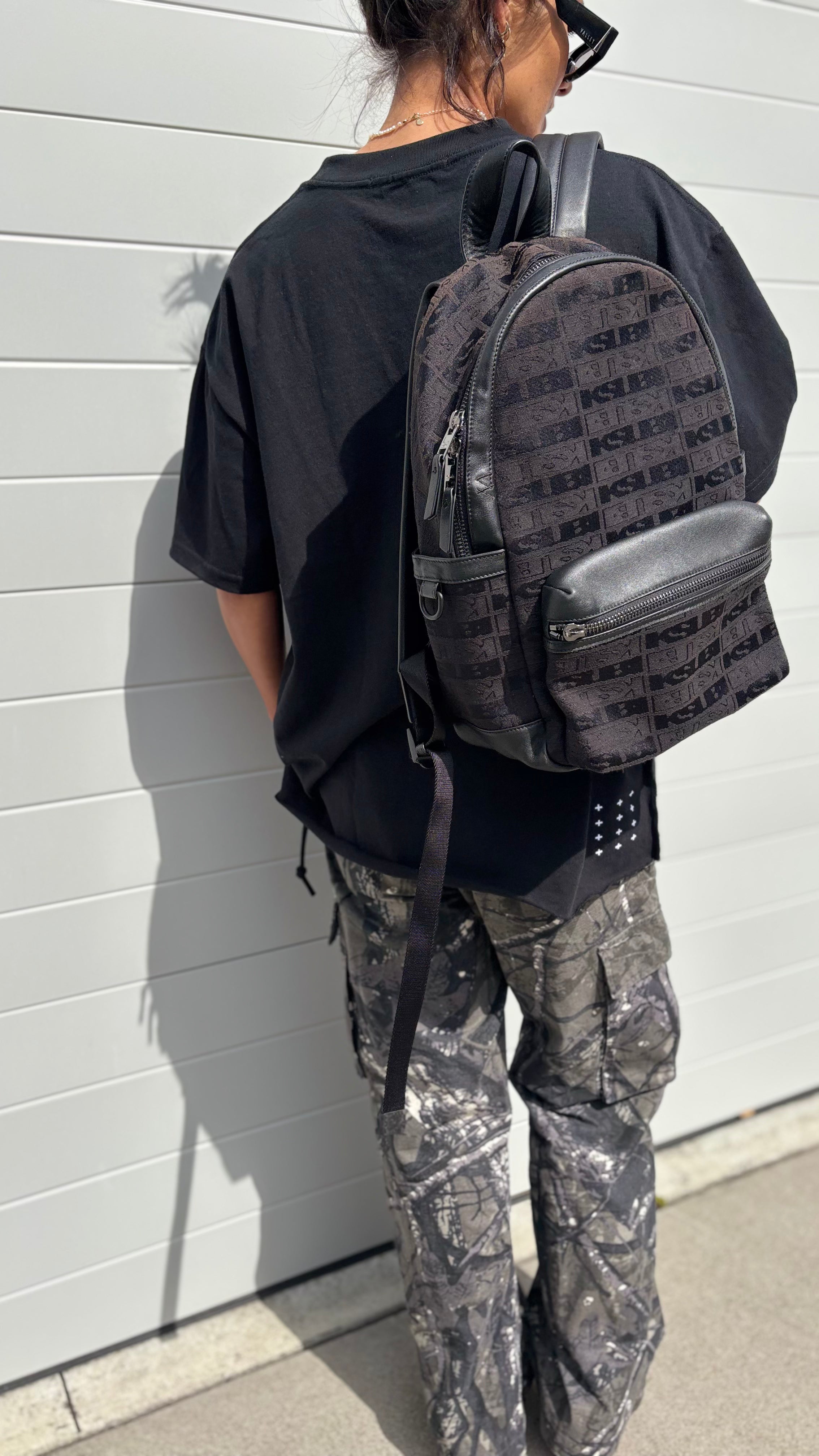 PRE-LOVED // KSUBI Backpack BLACK