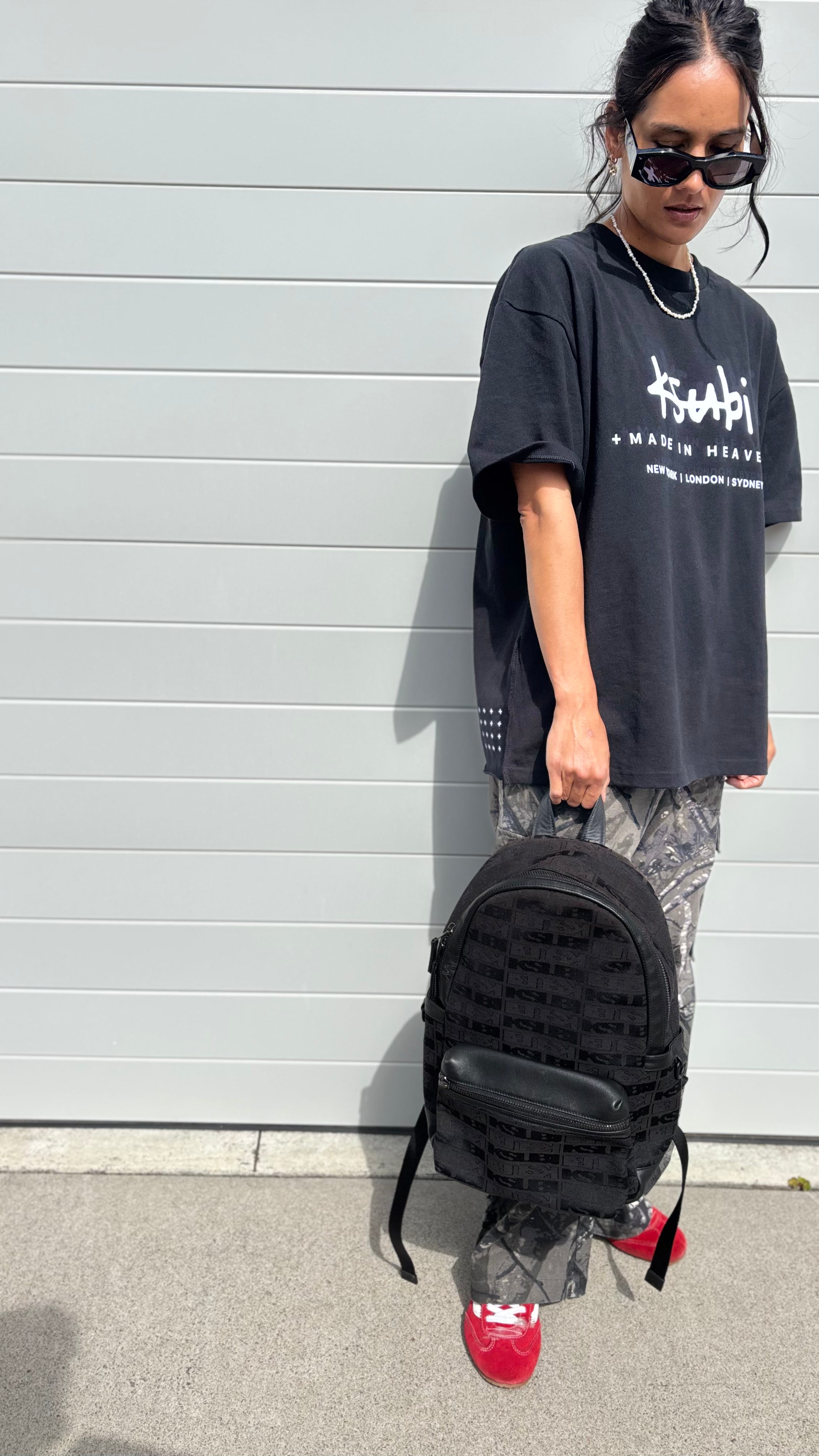 PRE-LOVED // KSUBI Backpack BLACK