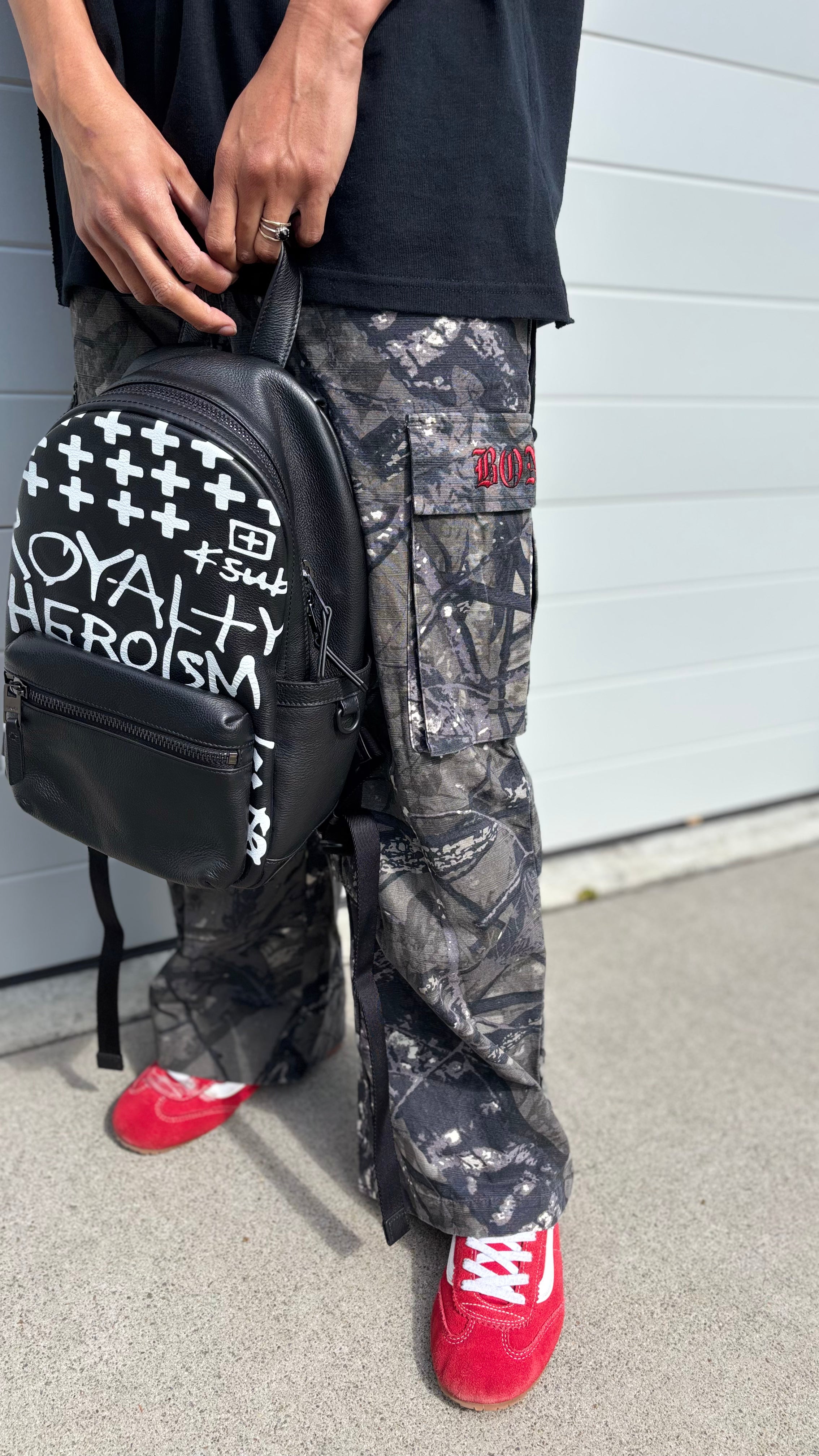 PRE-LOVED // KSUBI Mini Backpack GRAPHIC