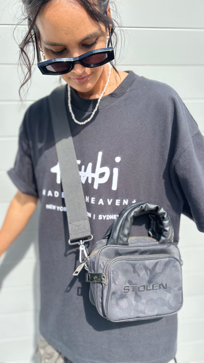 PRE-LOVED // STOLEN Task Force Bag BLACK CAMO