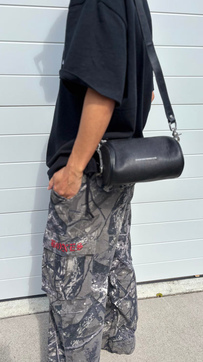 PRE-LOVED // STOLEN Barrel Bag BLACK