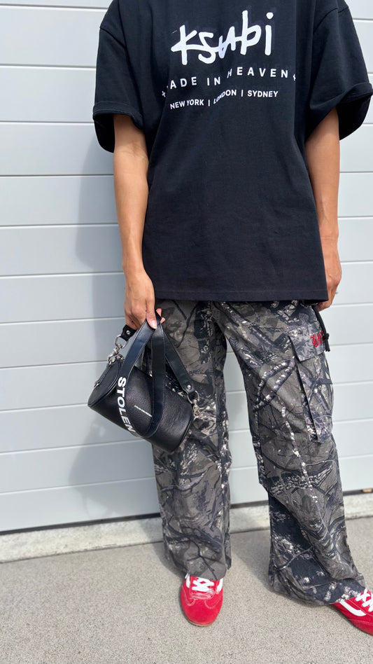PRE-LOVED // STOLEN Barrel Bag BLACK
