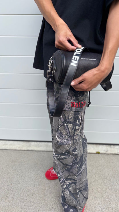 PRE-LOVED // STOLEN Barrel Bag BLACK