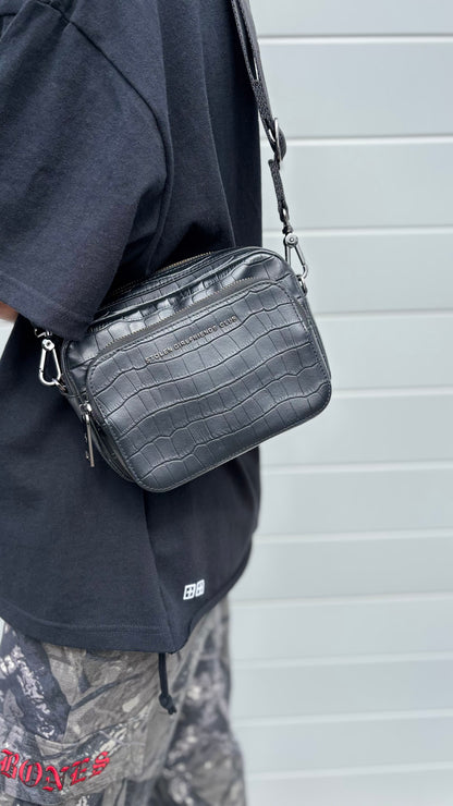 PRE-LOVED // STOLEN Task Force Bag BLACK CROC