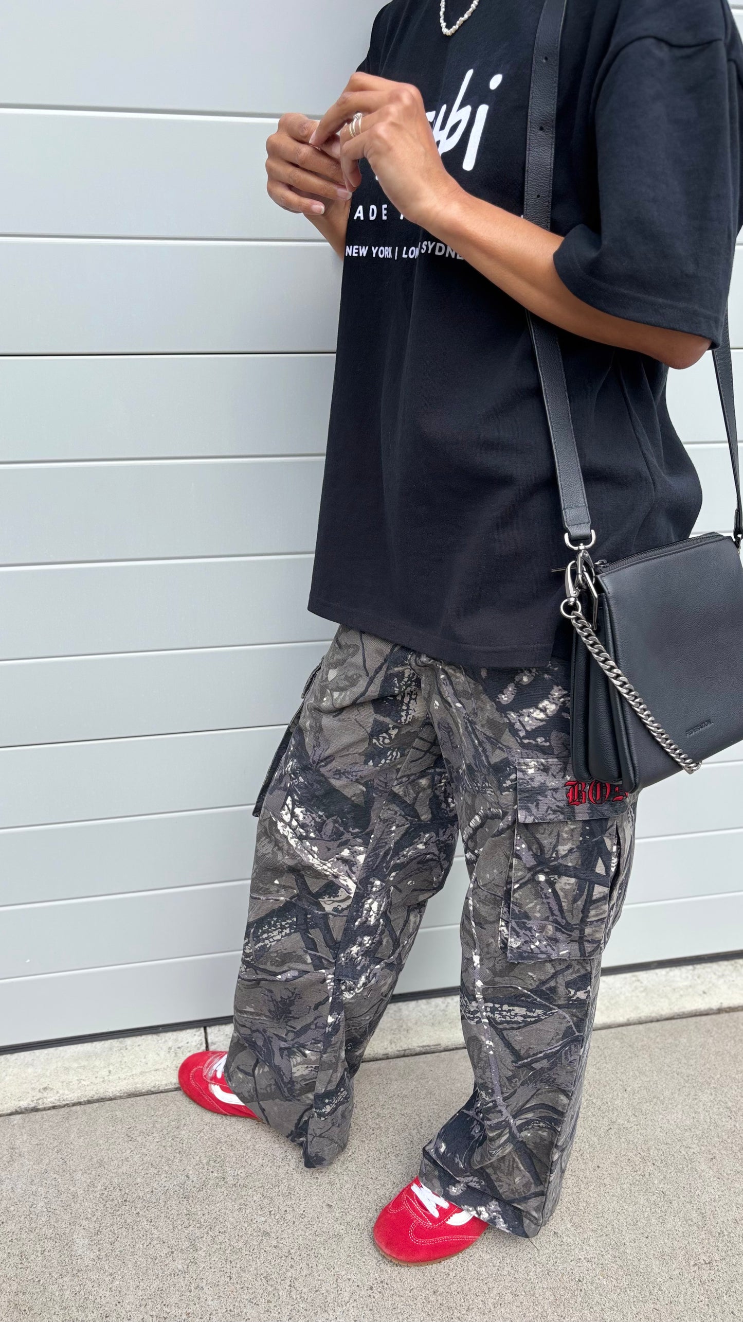 PRE-LOVED // FEDERATION Compartments Bag BLACK