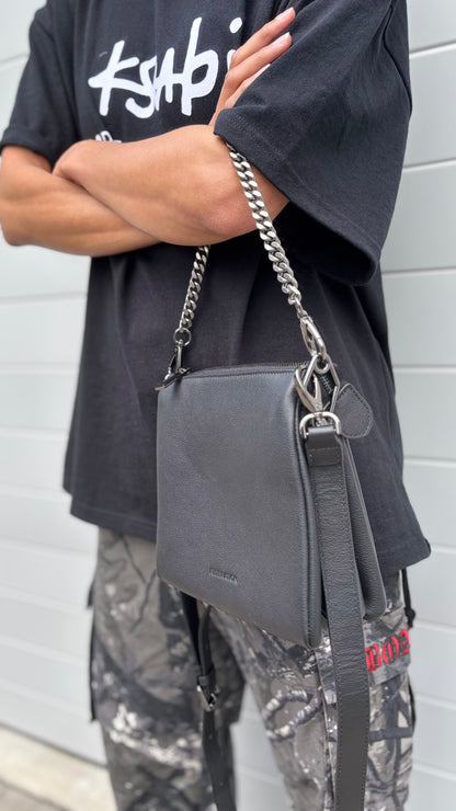 PRE-LOVED // FEDERATION Compartments Bag BLACK