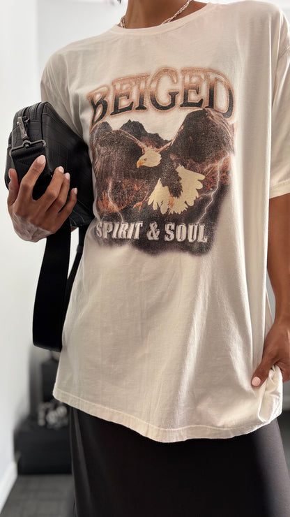 PRE-LOVED // BEIGED Spirit + Soul Tee