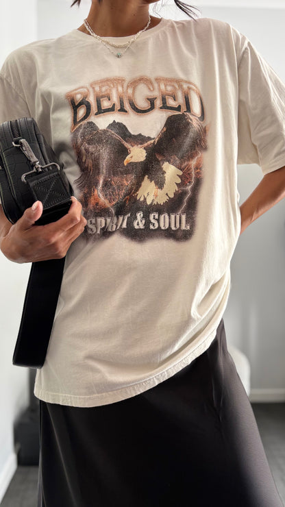 PRE-LOVED // BEIGED Spirit + Soul Tee