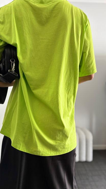 PRE-LOVED // STOLEN GIRLFRIENDS CLUB Neon Lime Tee