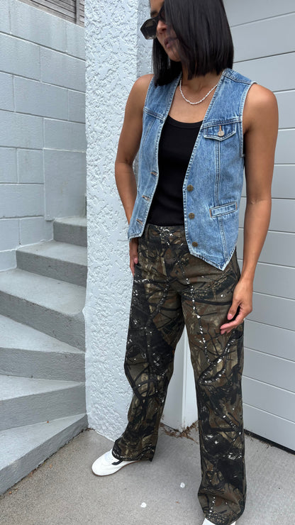 PRE-LOVED // KSUBI Denim Vest