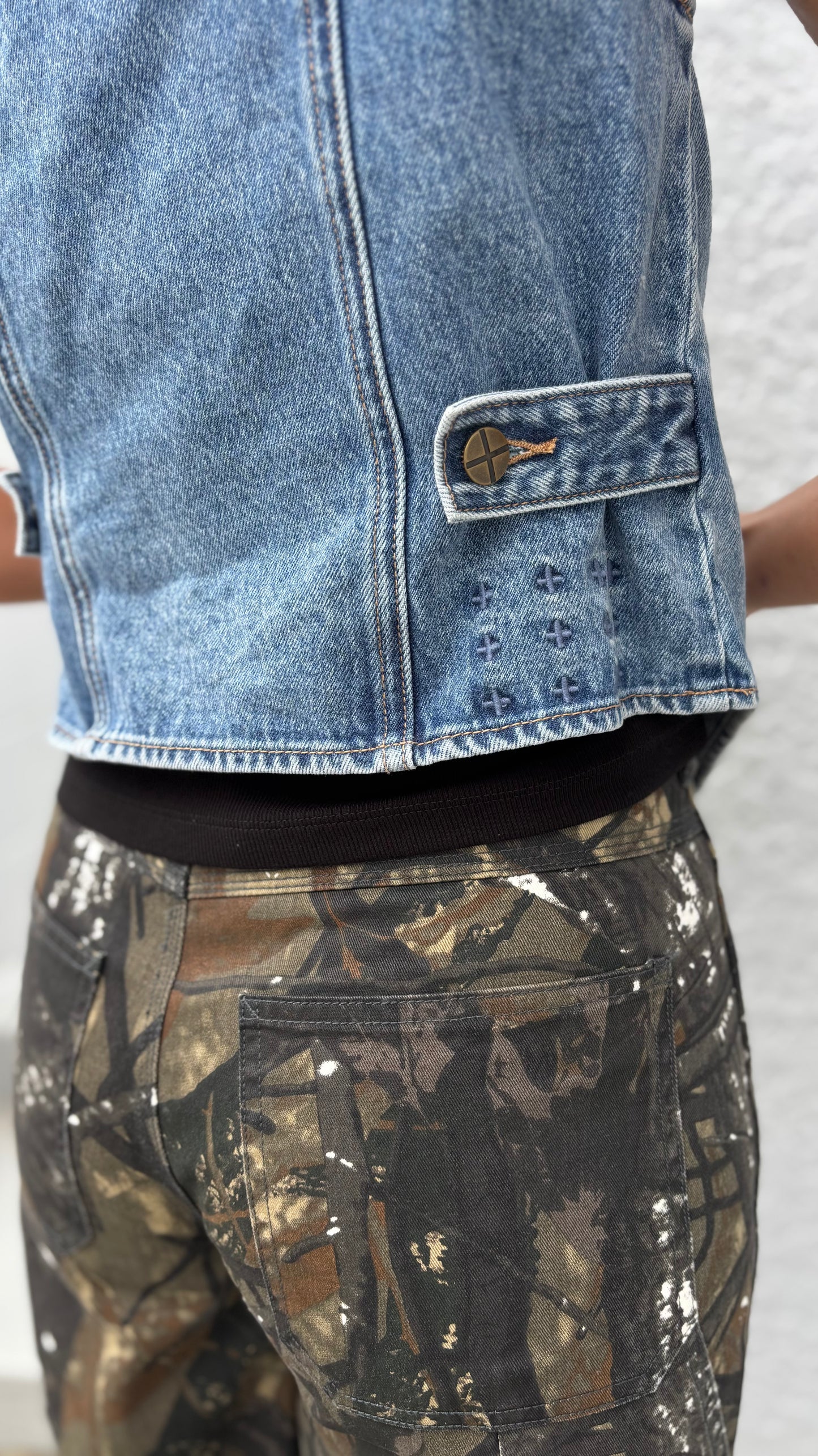 PRE-LOVED // KSUBI Denim Vest