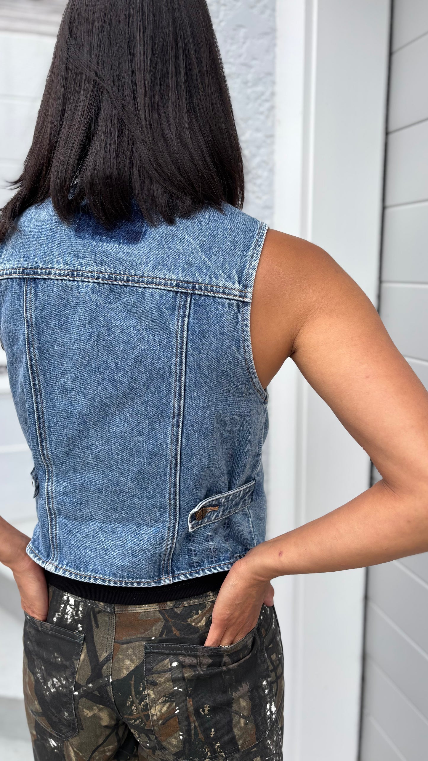 PRE-LOVED // KSUBI Denim Vest