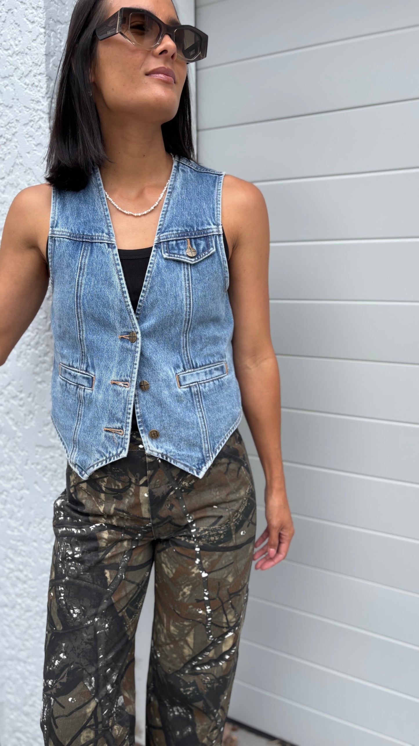 PRE-LOVED // KSUBI Denim Vest