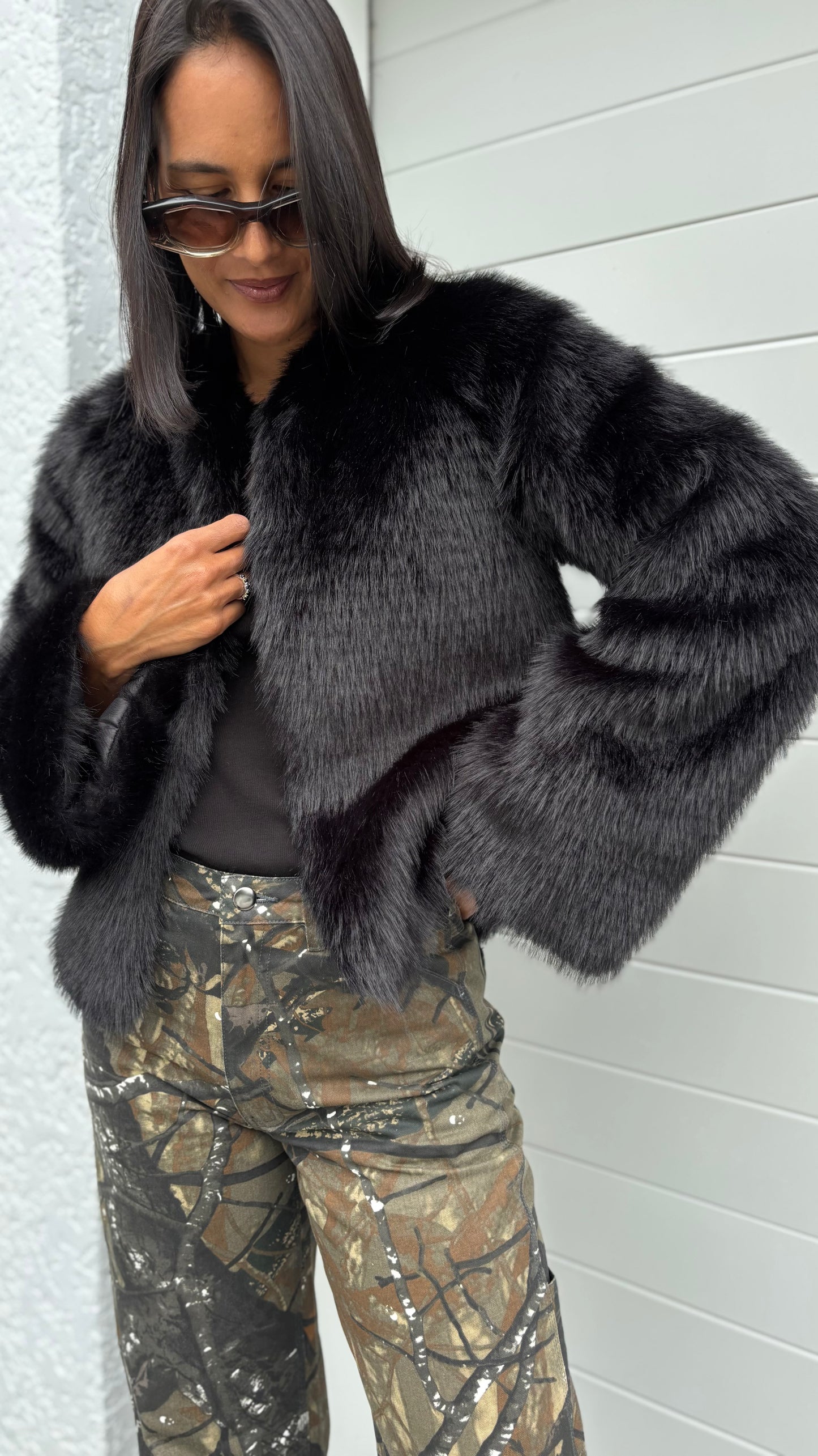 PRE-LOVED // BLAK Faux Fur Jacket