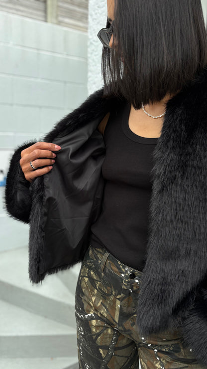 PRE-LOVED // BLAK Faux Fur Jacket