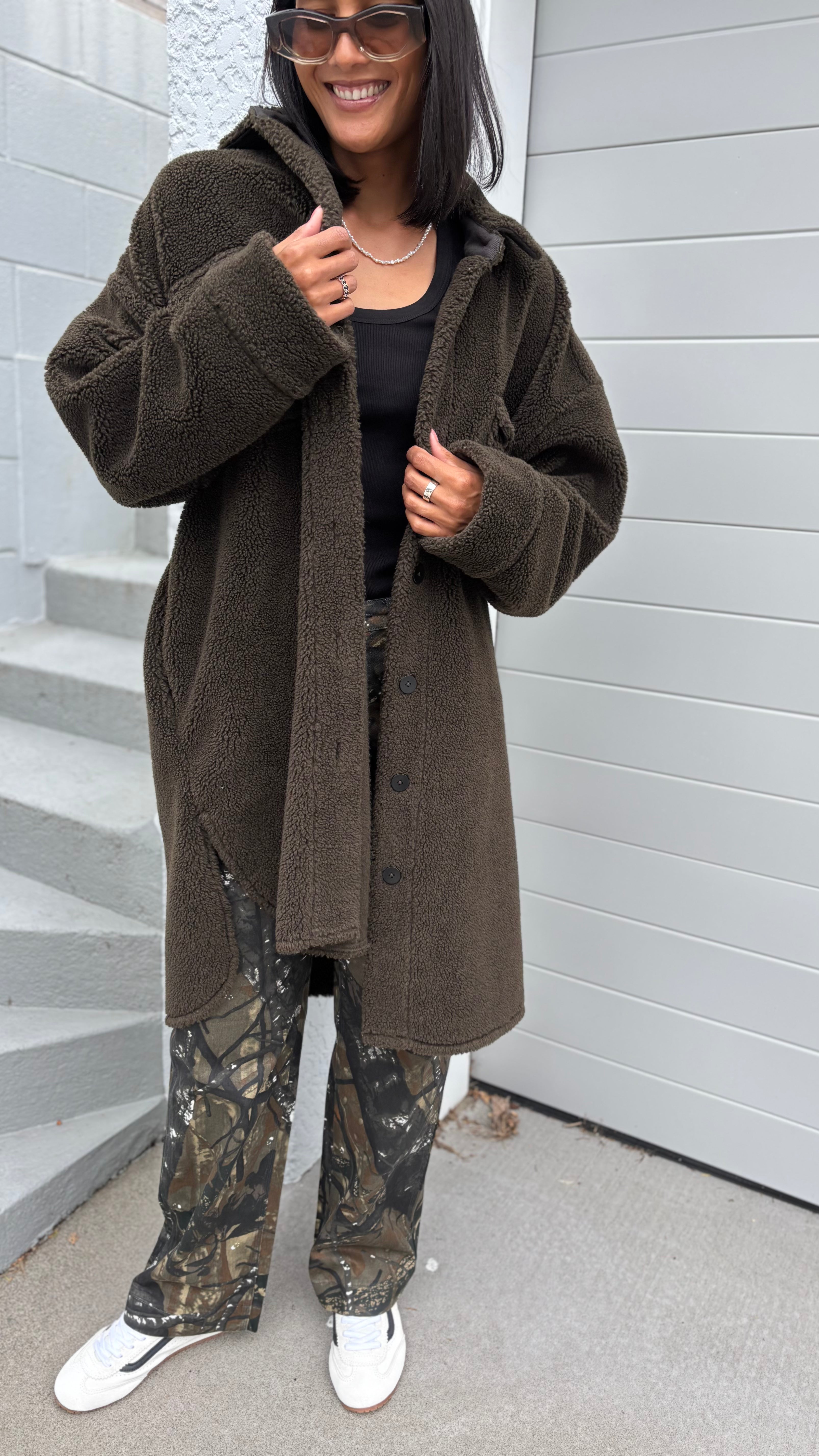 PRE-LOVED // SOPHIE Hugs Coat KHAKI