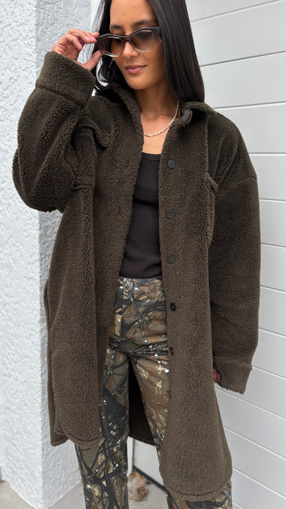 PRE-LOVED // SOPHIE Hugs Coat KHAKI