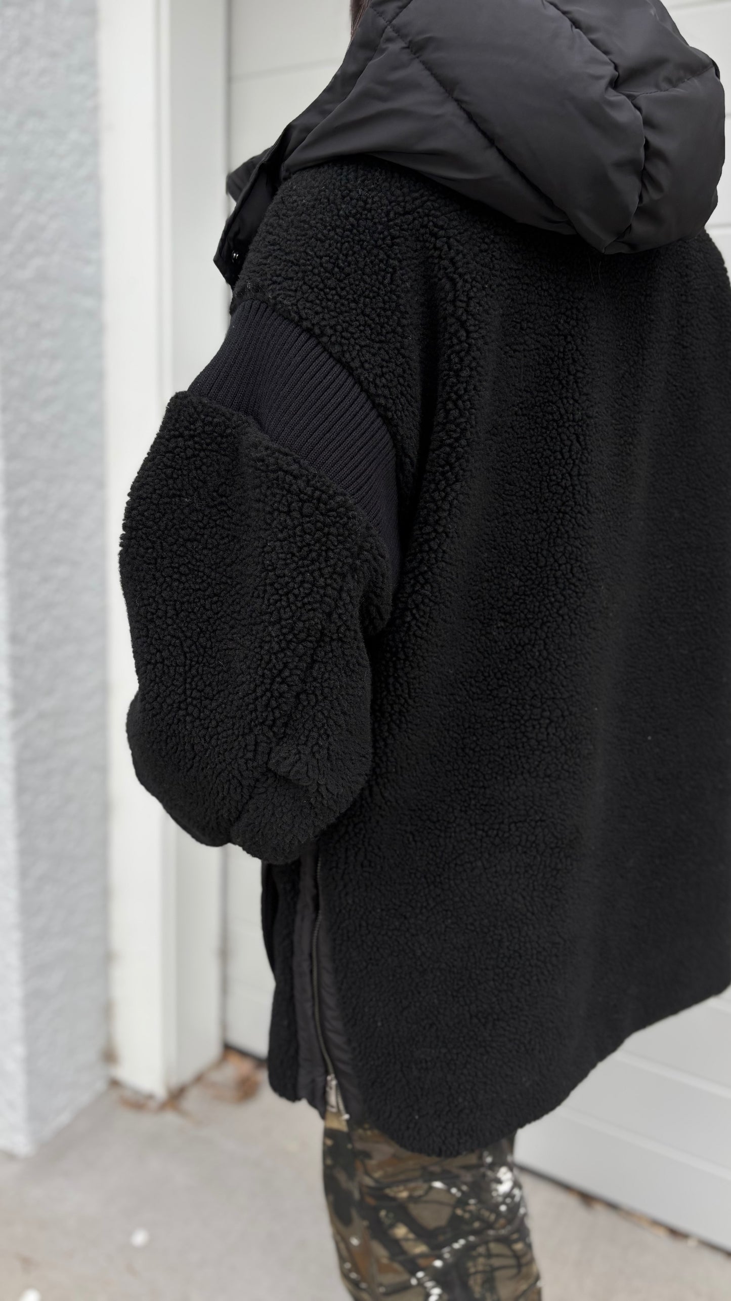 PRE-LOVED // P.E NATION District Jacket BLACK