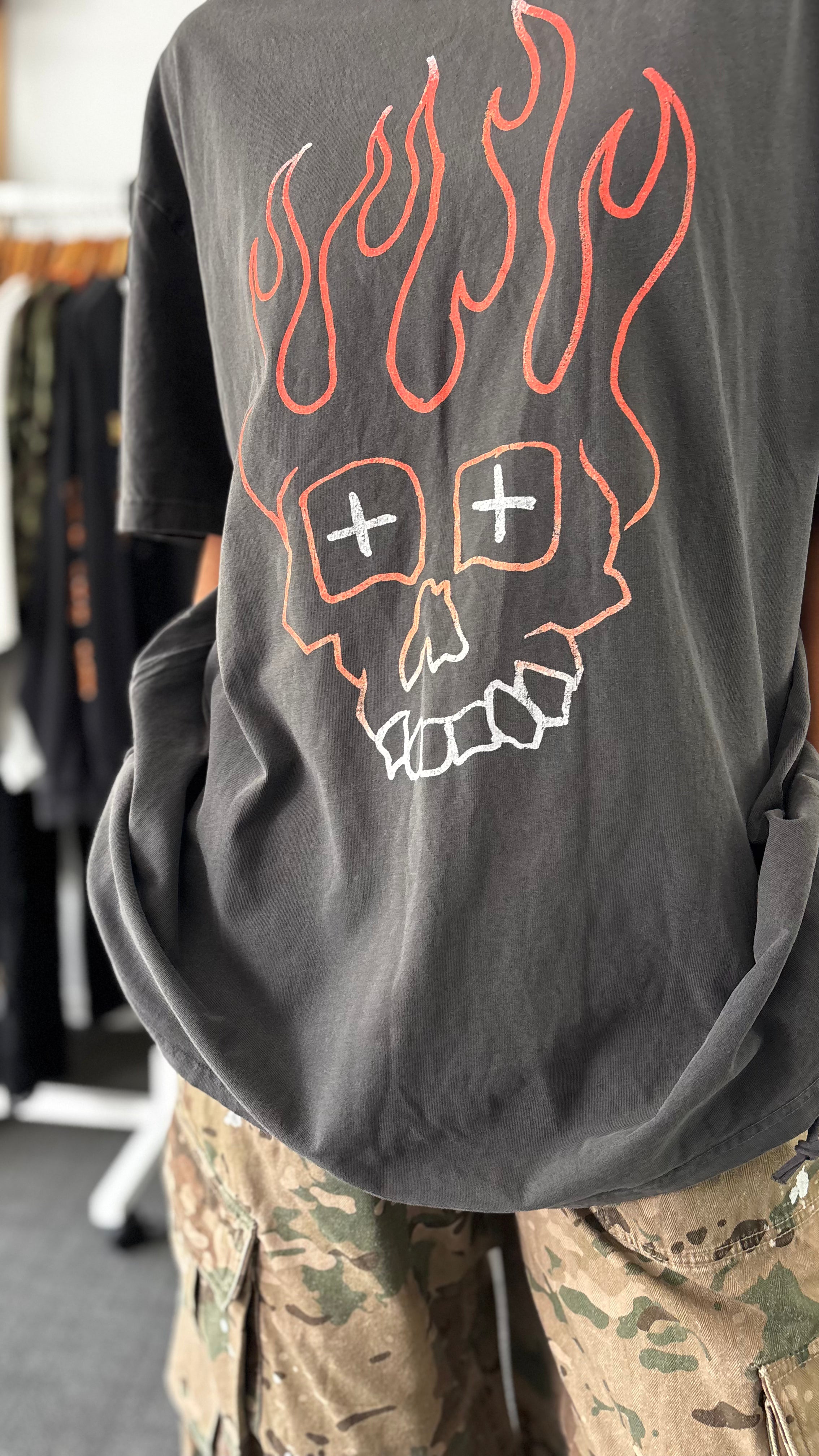PRE-LOVED // KSUBI Skull Biggie Tee
