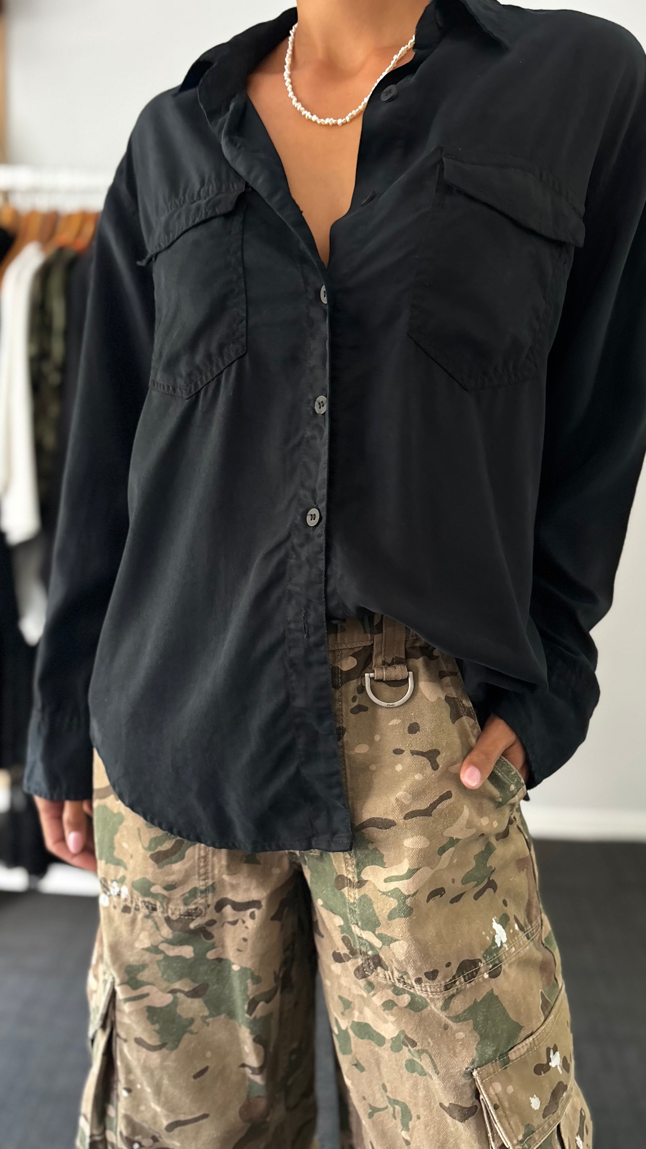 PRE-LOVED // ONE TEASPOON Lyocell Shirt