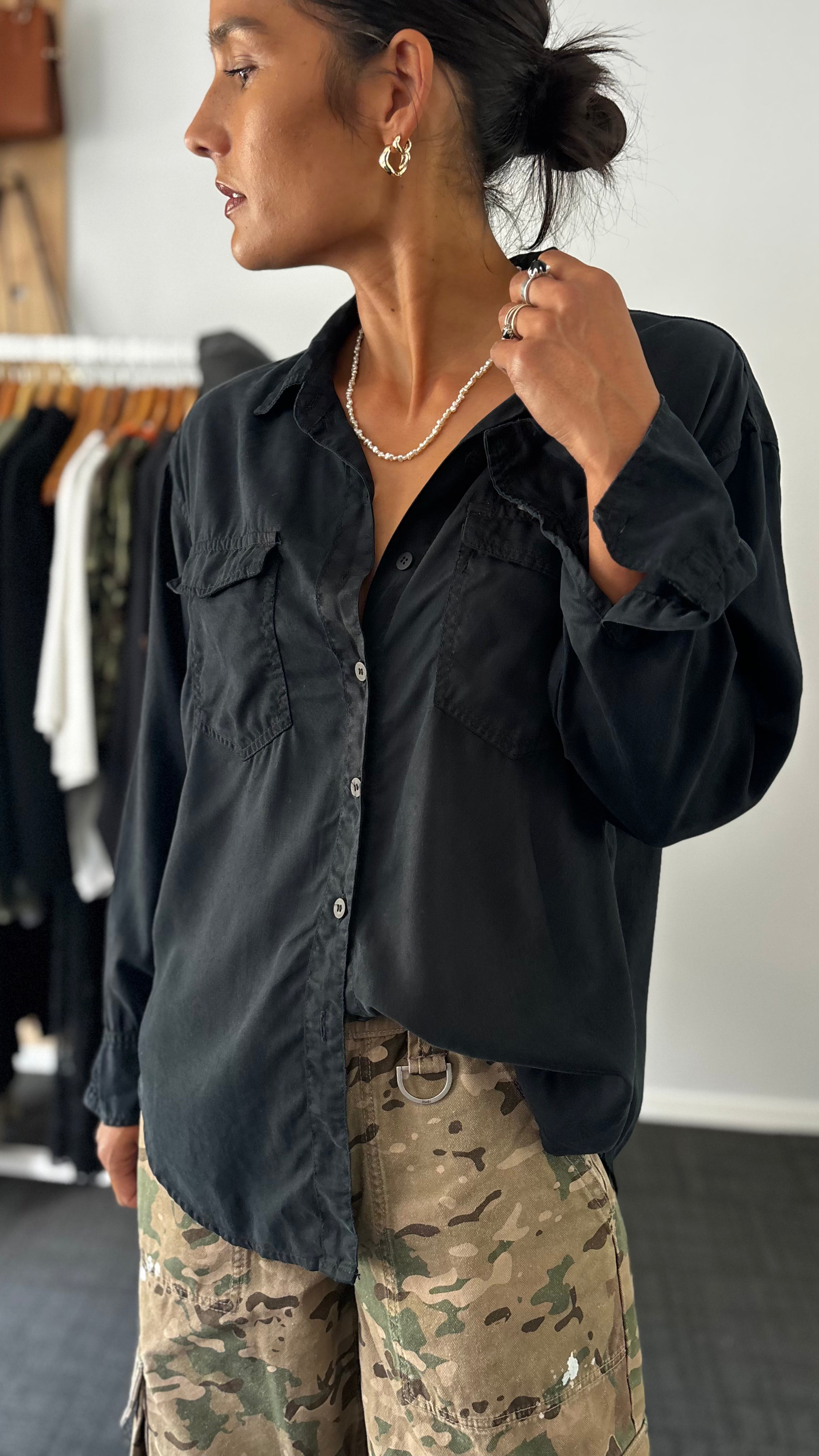 PRE-LOVED // ONE TEASPOON Lyocell Shirt