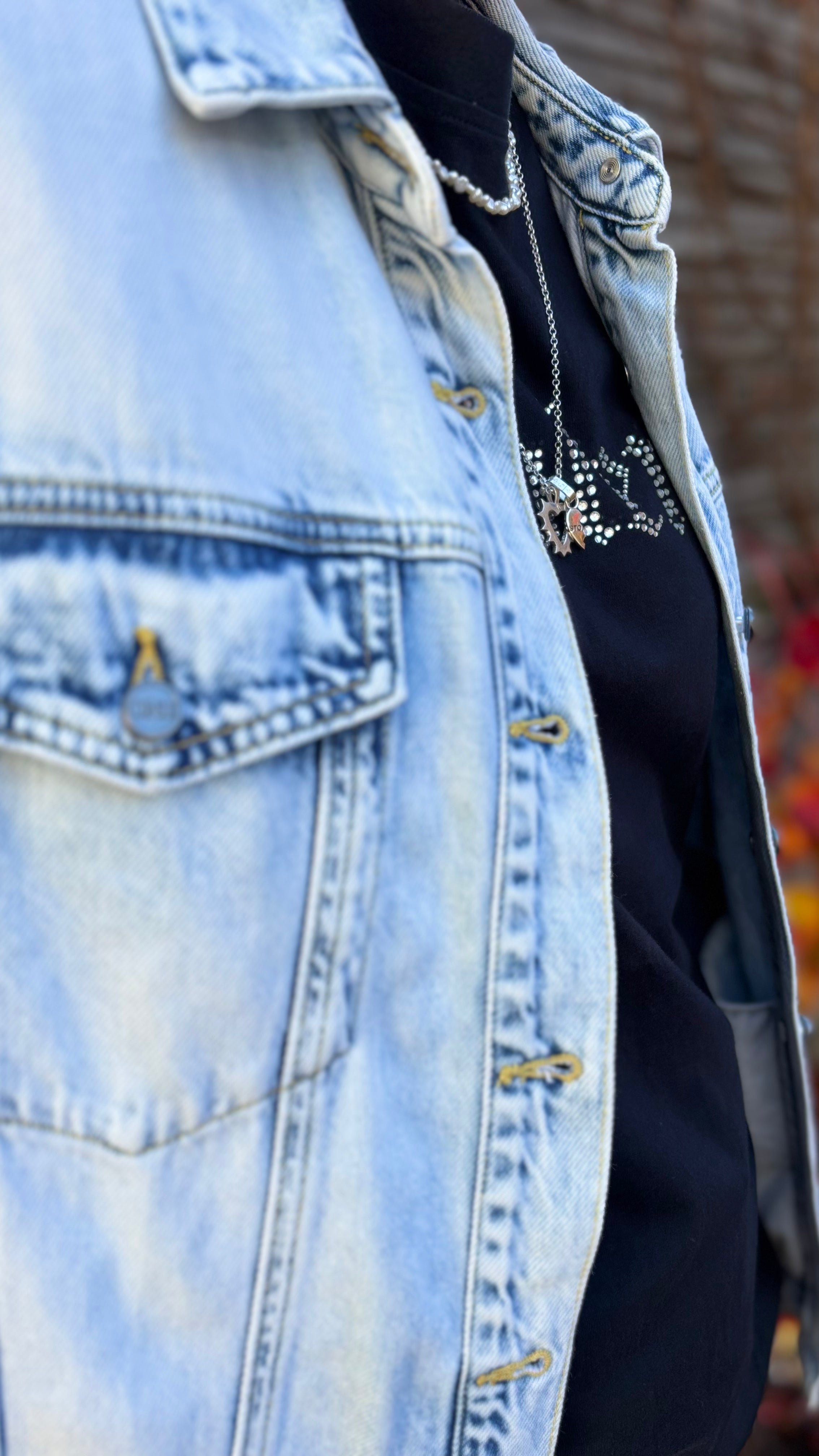 PRE-LOVED // One Teaspoon Denim Trucker Vest