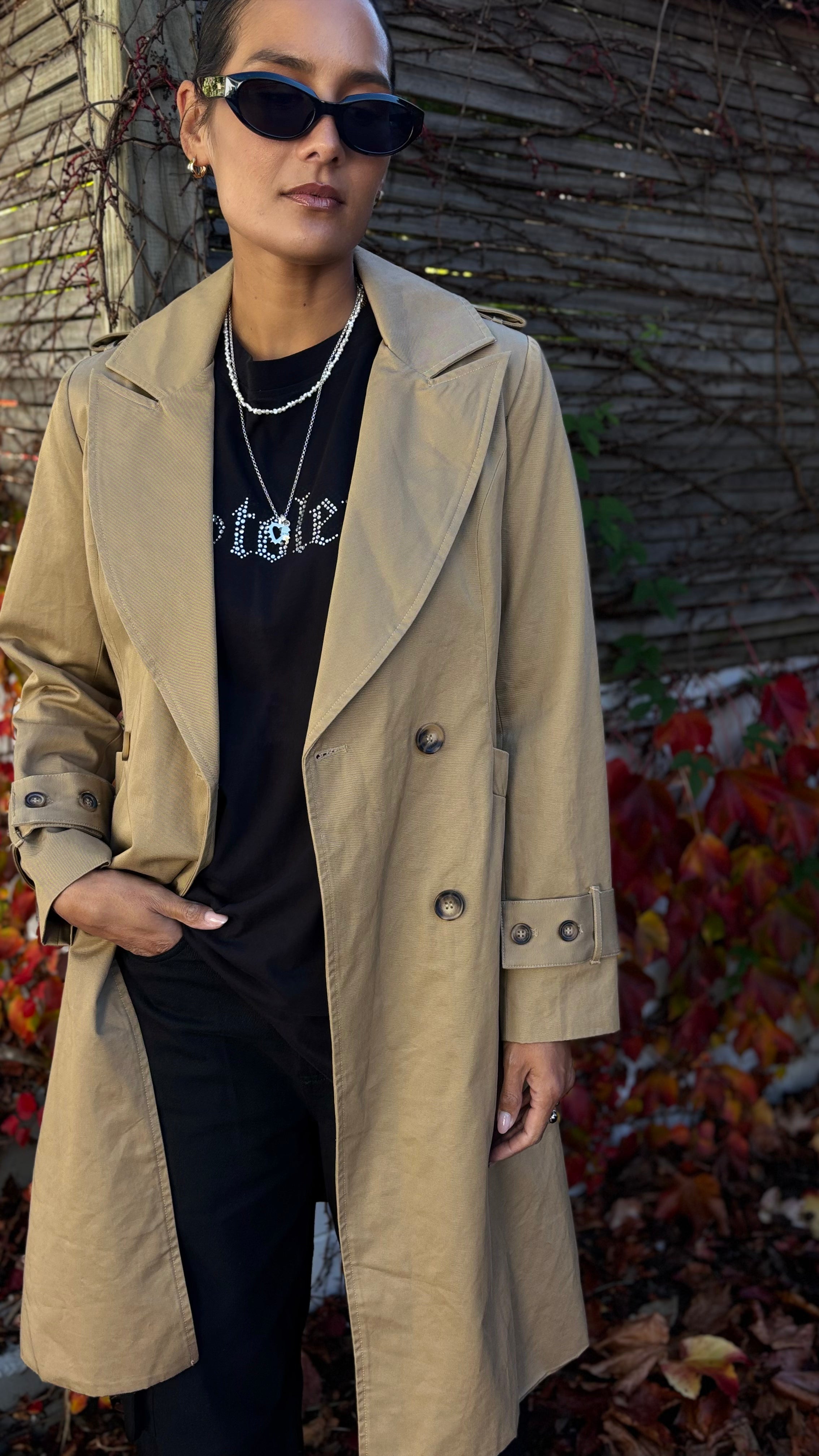 PRE-LOVED // Federation Central Park Coat SAND