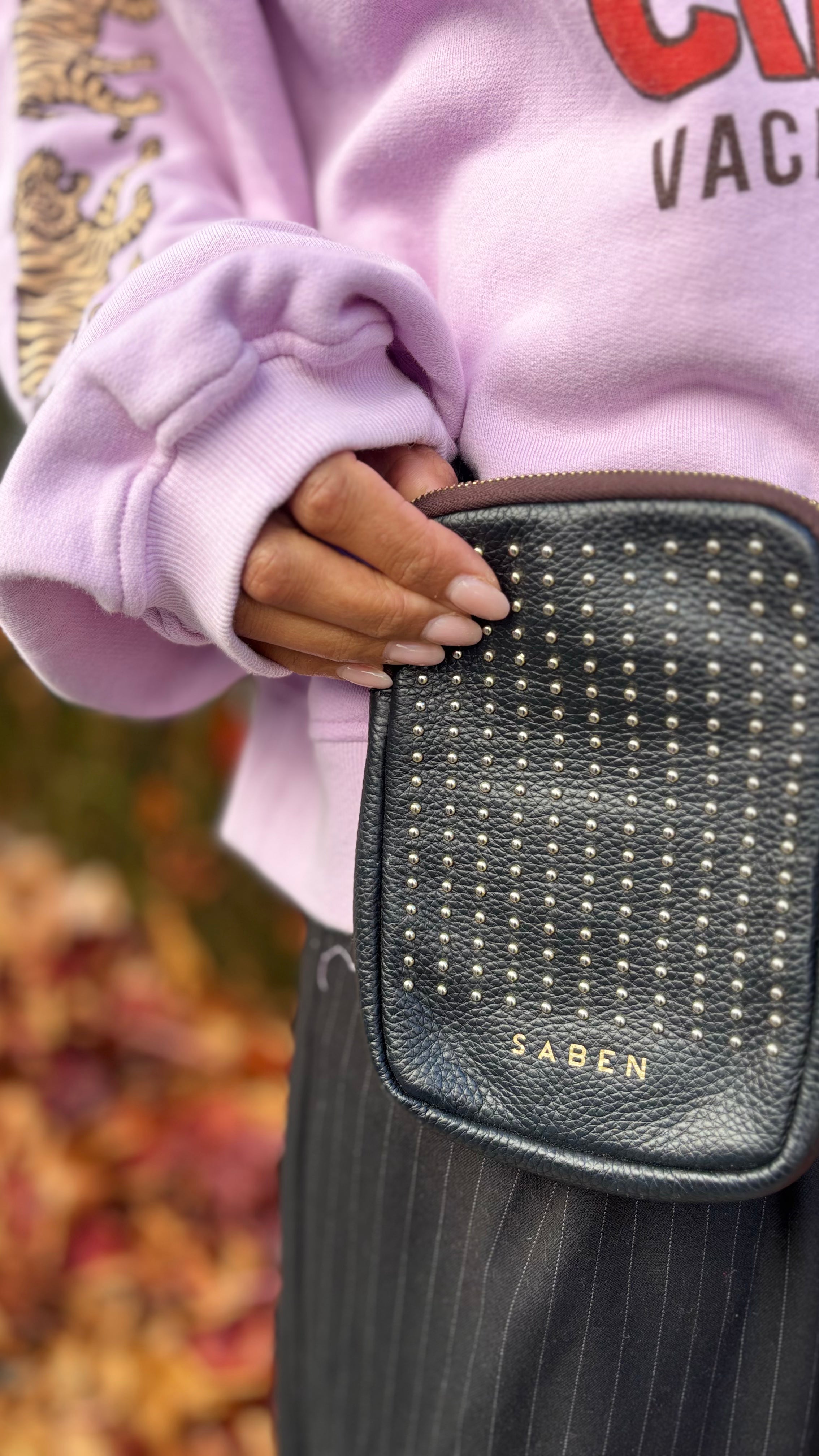 PRE-LOVED // Saben Nikko Studded Bag GOLD