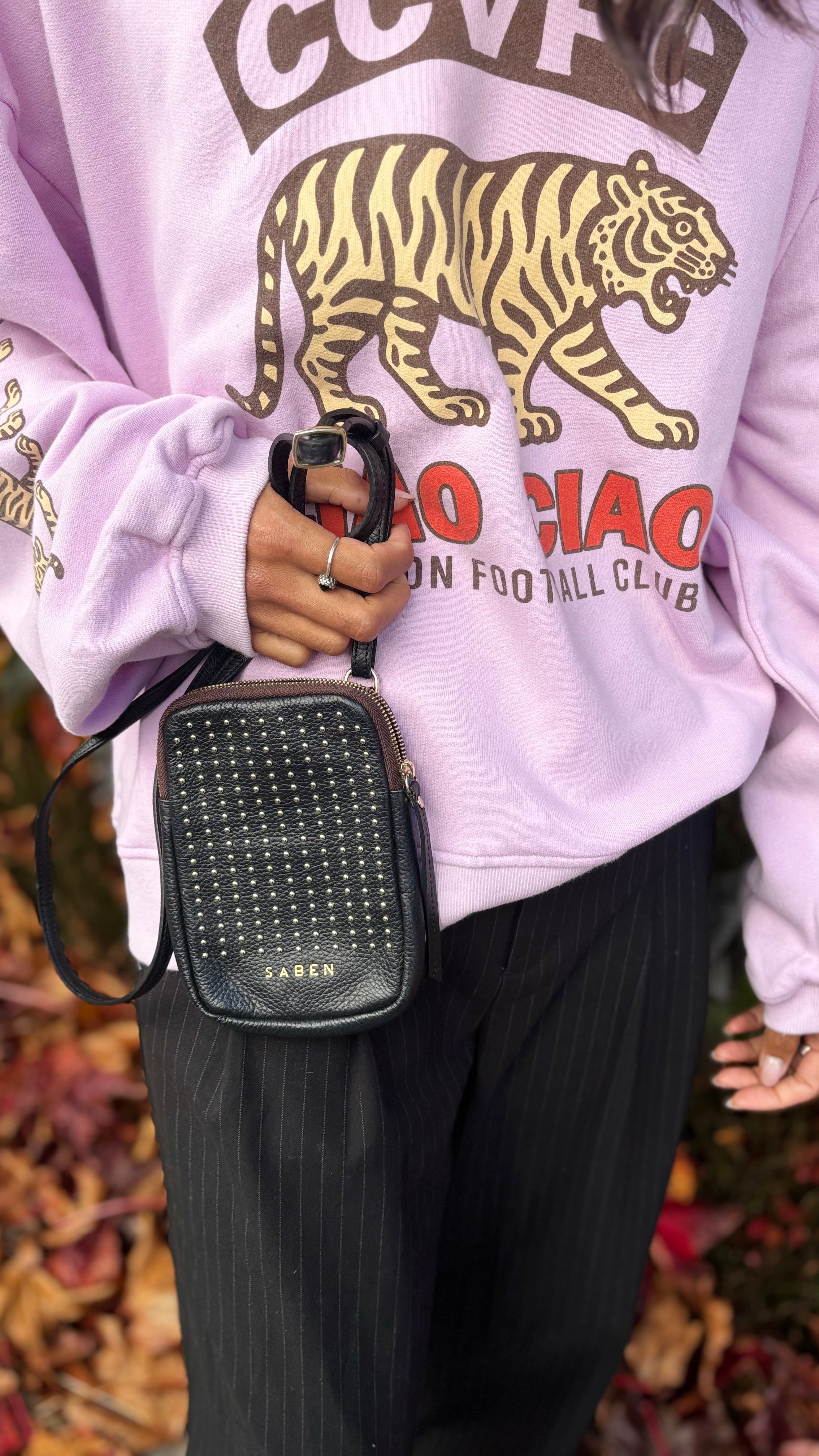PRE-LOVED // Saben Nikko Studded Bag GOLD