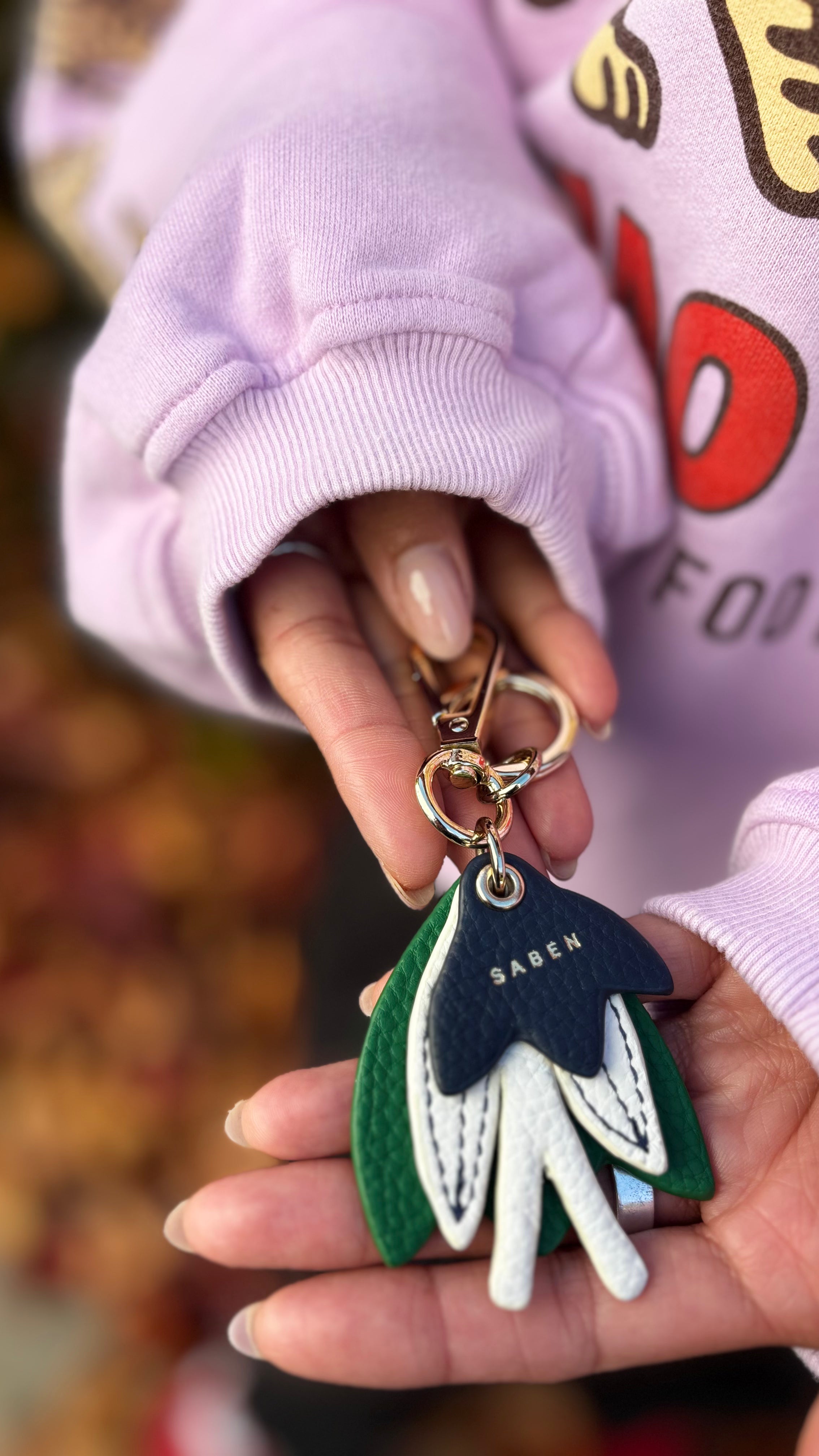 PRE-LOVED // Saben Flower Key Charm
