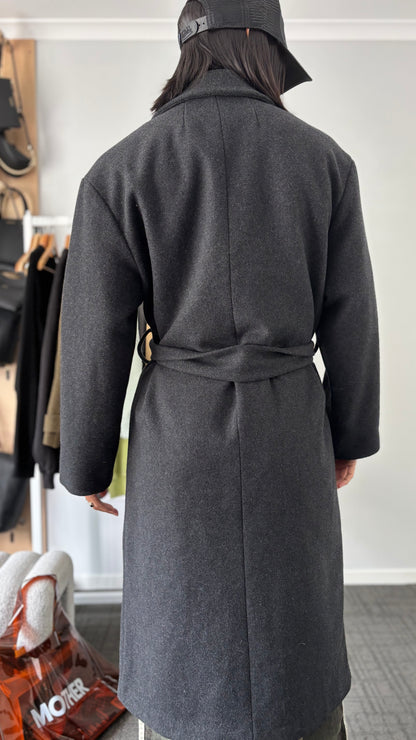 PRE-LOVED // HUFFER Tia Coat CHARCOAL