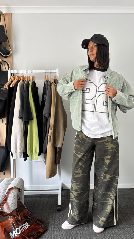 PRE-LOVED // One Teaspoon Bowery Jacket SAGE