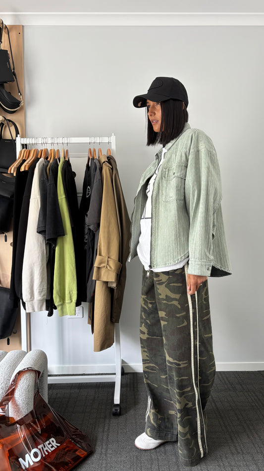 PRE-LOVED // One Teaspoon Bowery Jacket SAGE
